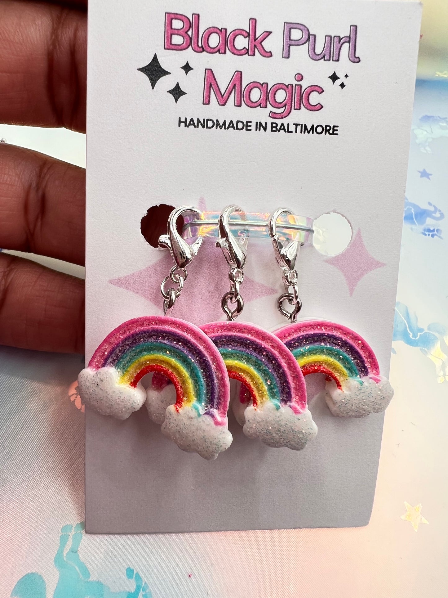 Rainbow Cloud Markers