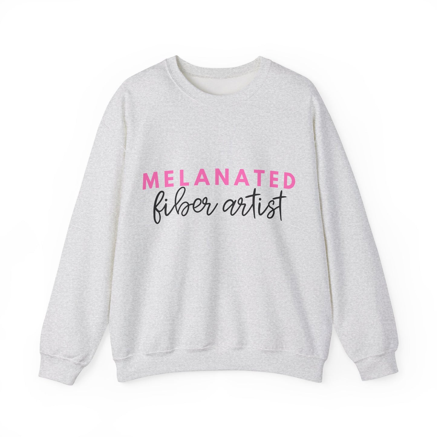 Melanated Fiber Artist Crewneck