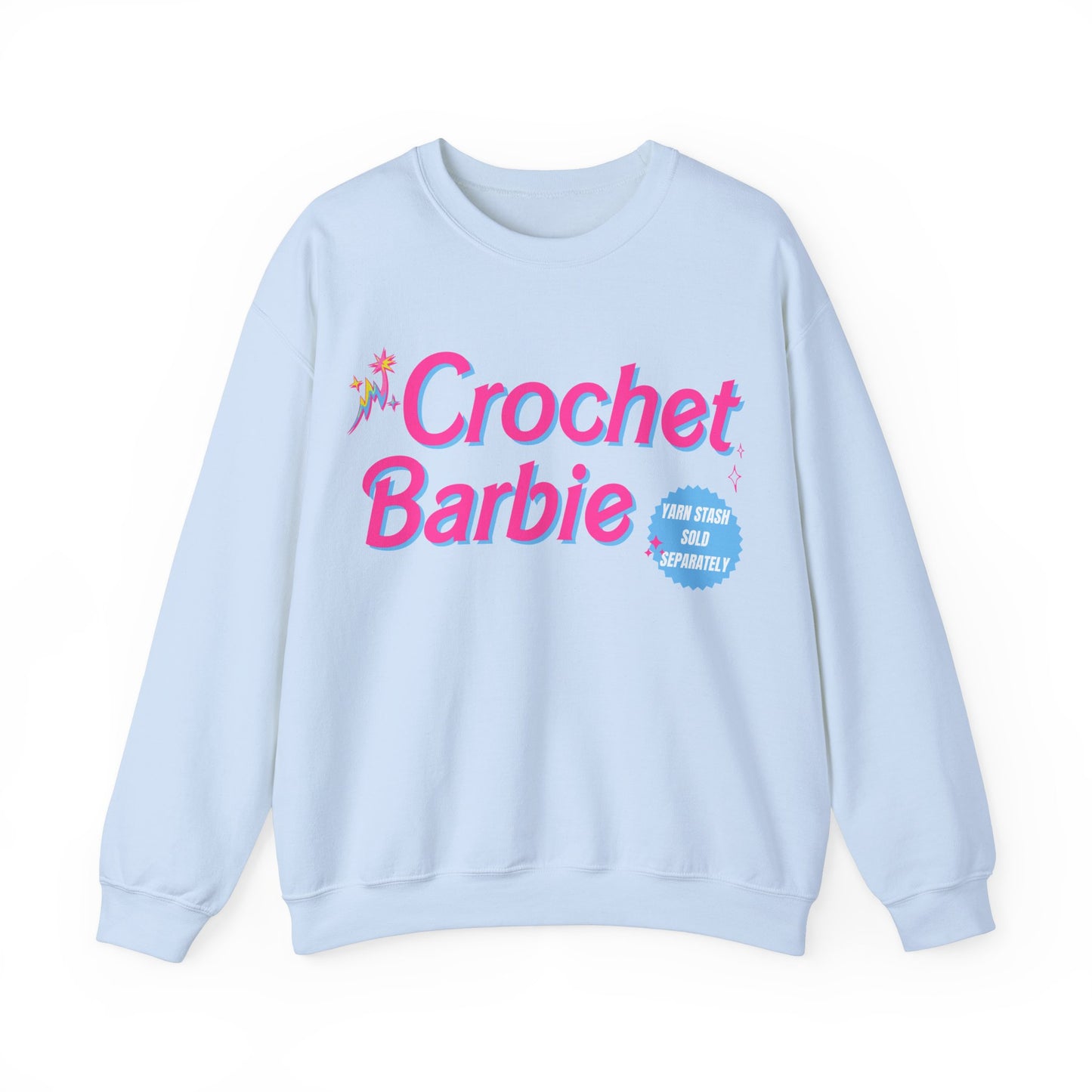 Crochet Barbie Crewneck
