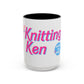 Knitting Ken Mug
