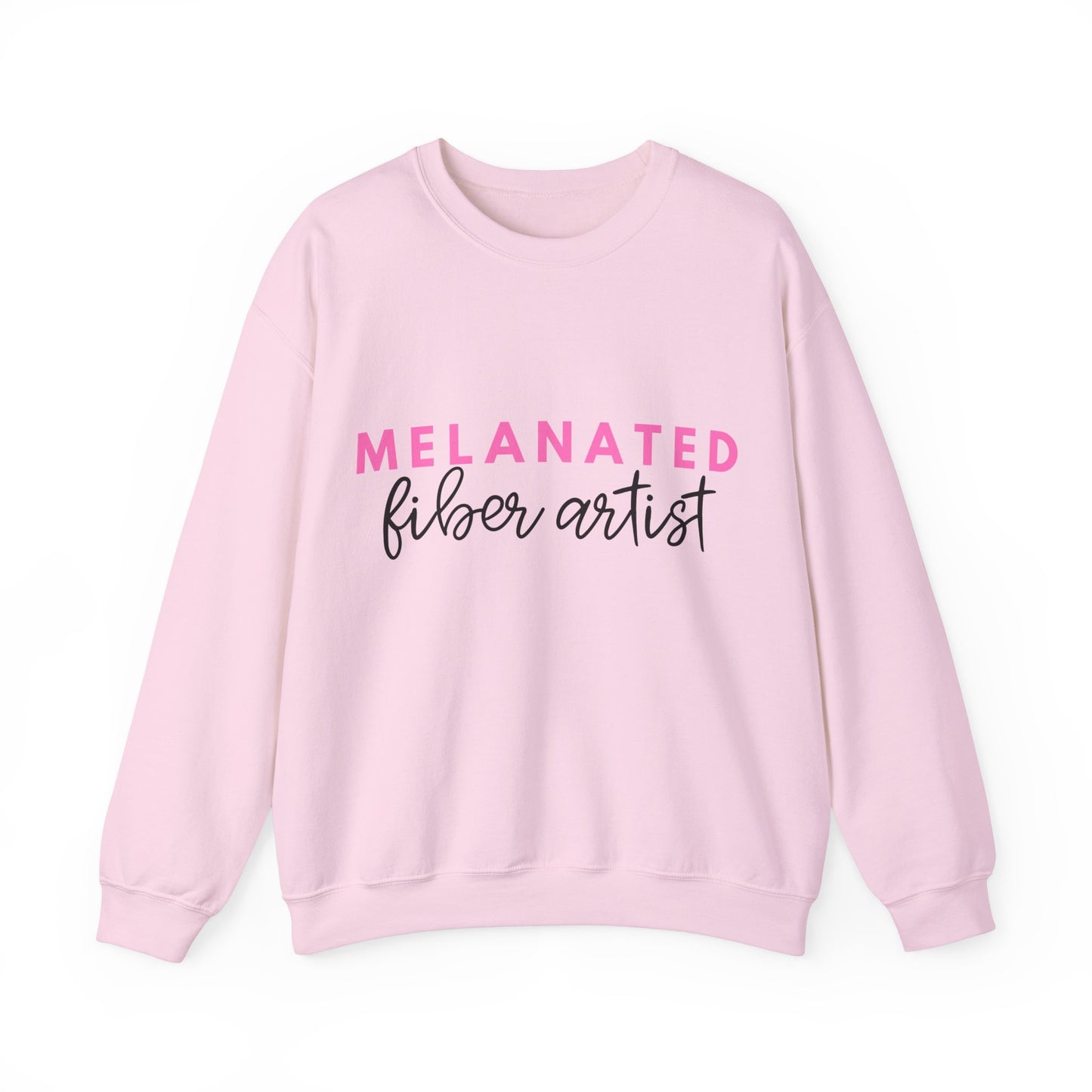 Melanated Fiber Artist Crewneck