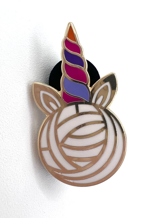 Yarnicorn Pin