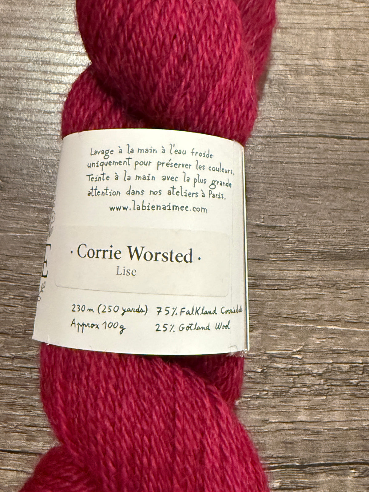La Bien Aimee - Corrie Worsted