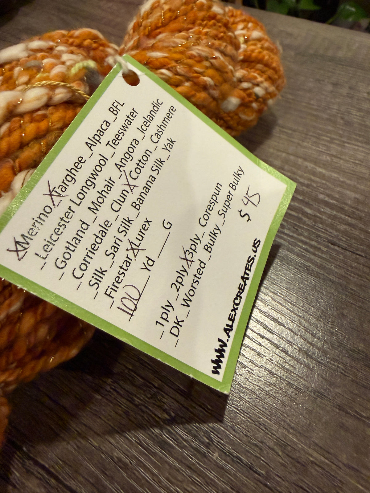 Alex Creates - Handspun