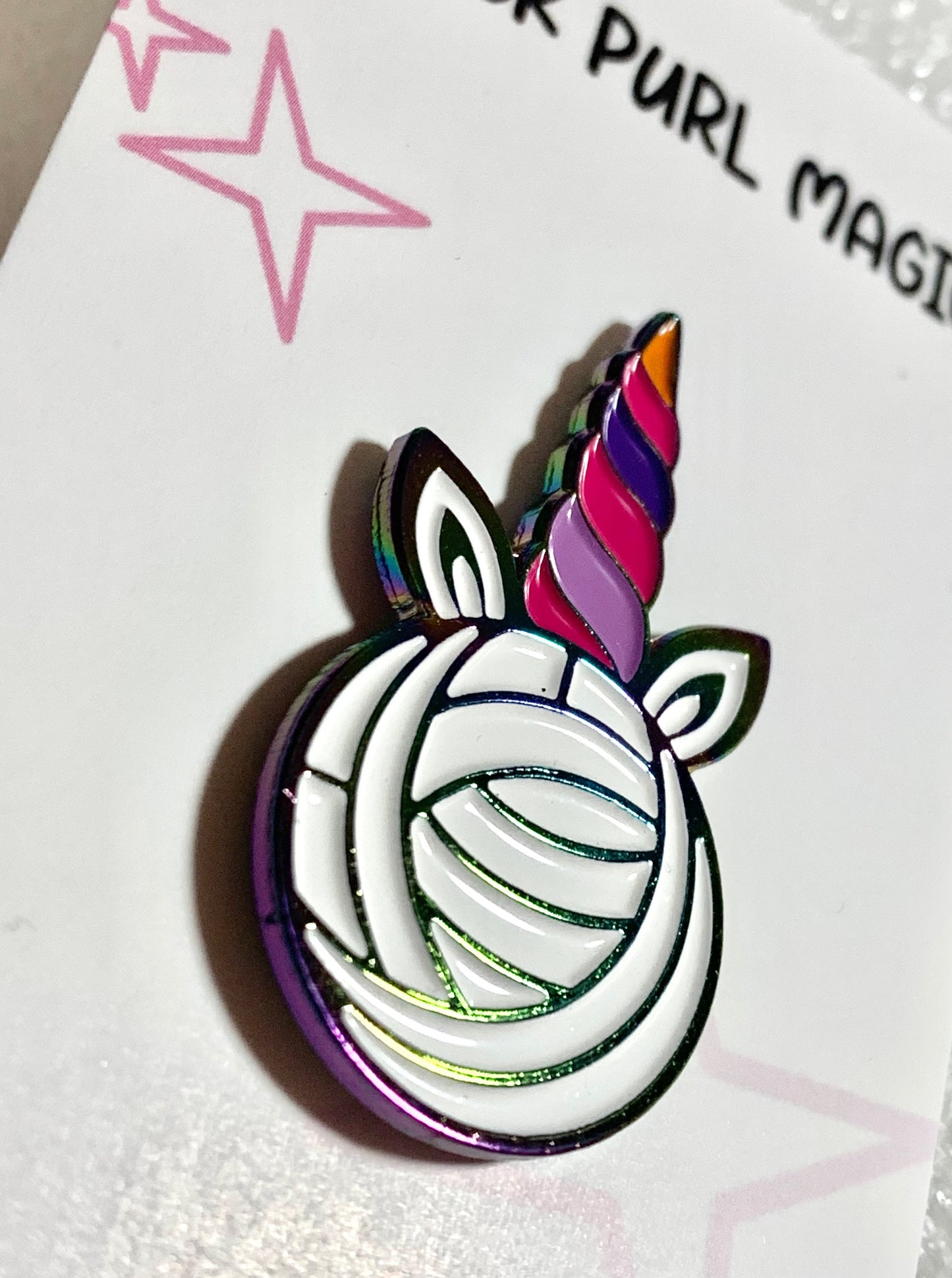 B Grade Yarnicorn Pin